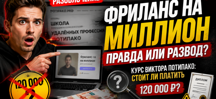 Разоблачение онлайн-школы Потипако: стоит ли платить за фриланс? Узнайте о рисках и реальных отзывах выпускников.