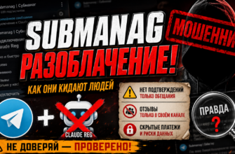 Узнайте правду о Submanag и его связи с мошенническим ботом. Мы раскрываем схемы обмана и делимся реальными отзывами пользователей.