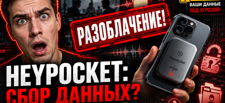 Обзор проекта Heypocket: реальные риски, сбор данных и отсутствие независимых отзывов. Узнайте, стоит ли доверять этому AI-компаньону.
