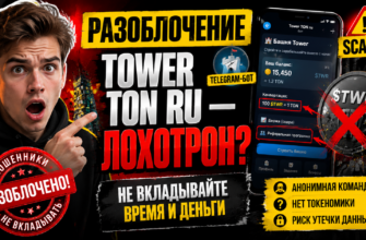 Узнайте о рисках Tower TON ru и реальной возможности заработка. Мы разоблачим мошенничество и защитим ваши деньги!