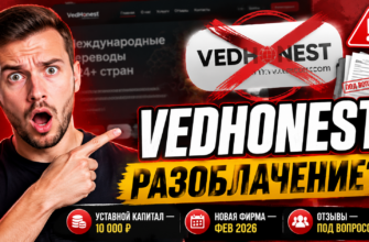 Получите информацию о рисках и сомнительных схемах VedHonest. Узнайте, стоит ли доверять этому сервису для международных платежей.