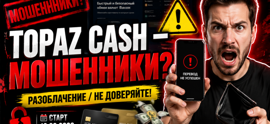 Не дайте себя обмануть! Узнайте правду о Topaz Cash, его рисках и отзывам пользователей, чтобы защитить свои финансы.
