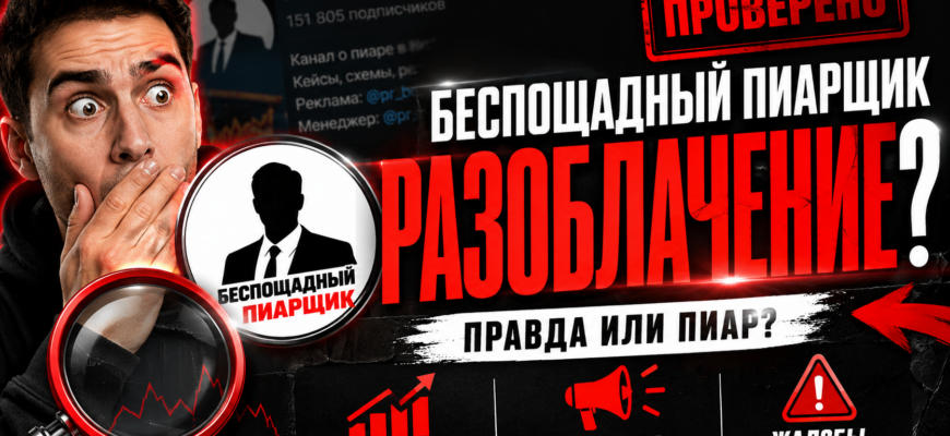 Разоблачим Беспощадного Пиарщика: риски, мошенничество и честные отзывы. Узнайте, как не стать жертвой манипуляций и обмана в PR.