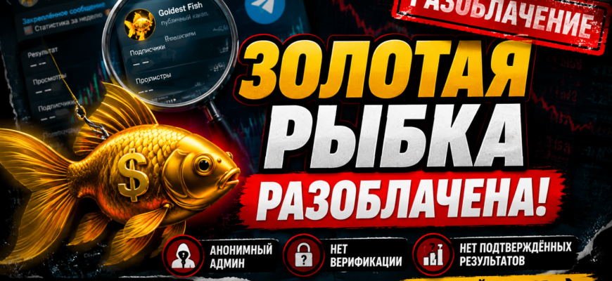 Проверка телеграмм-канала Золотая рыбка: обман или реальная помощь? Узнайте риски и реальные отзывы пользователей о проекте!