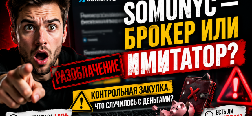 Узнайте о реальных рисках и мошеннических схемах Somunyc. Прочитайте отзывы пострадавших и как защитить свои деньги.