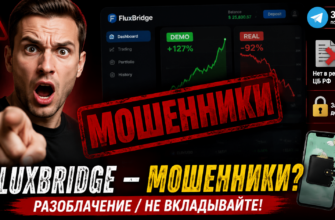 Обзор шокирующих методов FluxBridge: от ложного успеха до потери средств. Узнайте, как избежать обмана и защитить свои деньги.