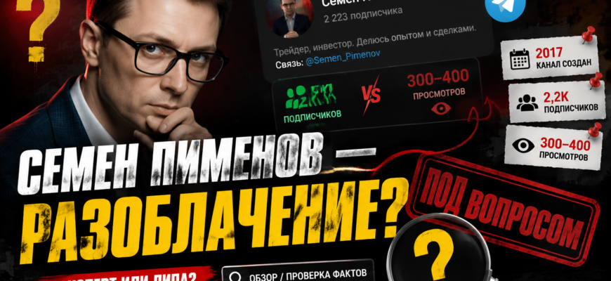Семена Пименова телеграм-канал: стоит ли подписываться? Узнайте о реальных рисках, мошенничестве и ценности контента.