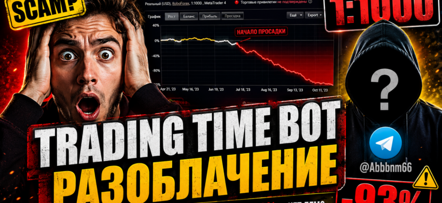 Разоблачение Trading Time Bot: узнайте об опасностях и мошенничестве, связанных с автоматизированной торговлей на Forex.