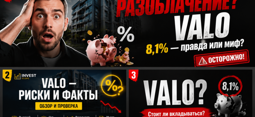 Узнайте правду о проекте апарт-отеля Valo. Какие риски скрываются за обещаниями дохода? Читайте честные отзывы и предупреждения о мошенничестве.