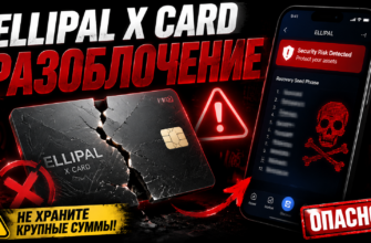 Не дайте себя обмануть Ellipal X Card. Узнайте о скрытых угрозах и недостатках этого криптокошелька.