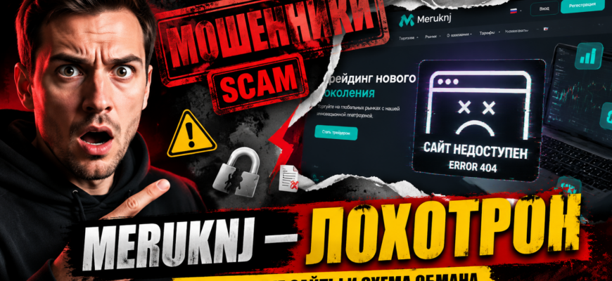 Meruknj - очевидный обман и схема. Узнайте, как распознать мошенников и защитить свои деньги от обмана!