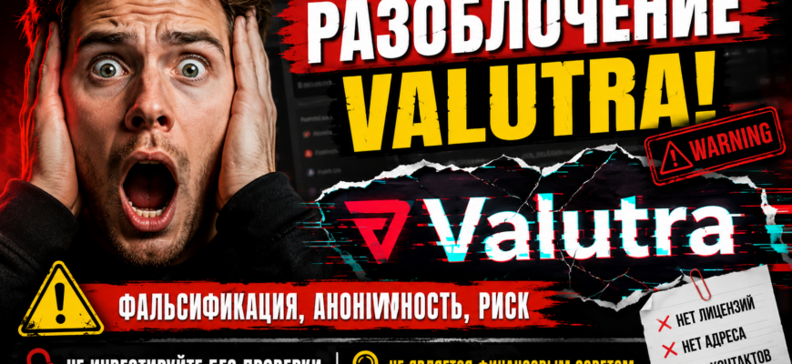 Смотрите наш анализ криптовалютной биржи Valutra. Узнайте о признаках мошенничества и рисках, связанных с этой платформой.