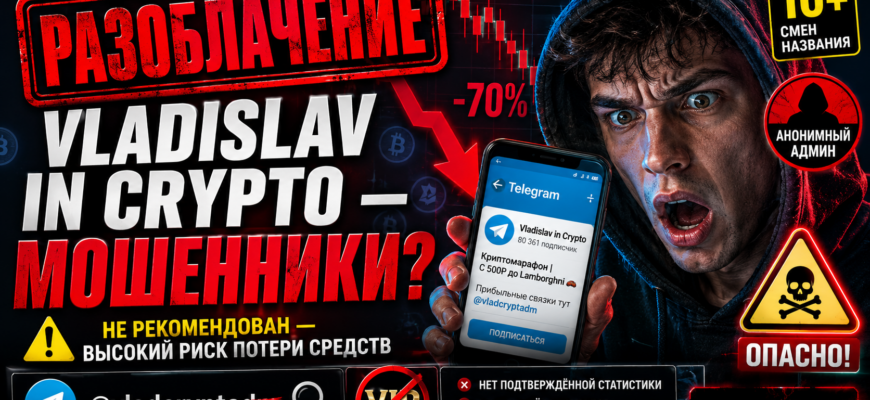 Разбираем проект Vladislav in Crypto: увидьте риски и признаки мошенничества, важные советы для защиты вашего капитала.