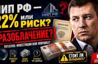 Узнайте правду о Потапове и его проекте НИП РФ. Что скрывает высокая доходность и как избежать обмана. Читайте прямо сейчас!