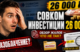 Разоблачение акции Совкомбанк 26000. Узнайте правду о мошеннических схемах, условиях участия и реальных отзывах пострадавших.