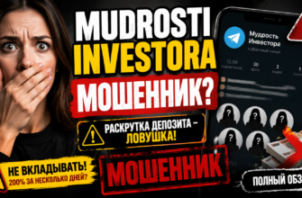Узнайте правду о проекте Мудрость инвестора, отзывы, признаки мошенничества и как защитить свои деньги!