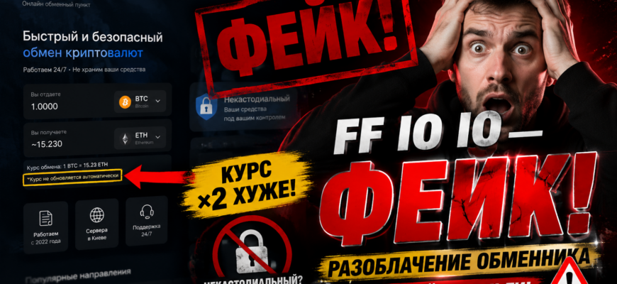 Проверьте правду о FF Io Io, мошенническом обменнике, который паразитирует на репутации. Узнайте, какие риски вас поджидают.