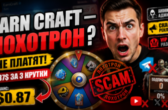 Проверка работы Earn Craft: мошенничество или способ заработка? Узнайте, как не попасть в ловушку обмана и защитить свои финансы.