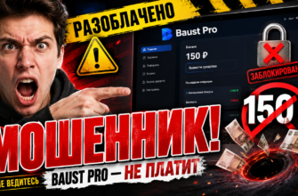 Проверьте, действительно ли Baust Pro предлагает легкий заработок. Узнайте о рисках, отзывах и как защитить свои средства от мошенничества.