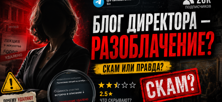 Нужен ли телеграм-канал Блог директора? Узнайте возможные риски и отзывы пользователей о контенте и прозрачности проекта.