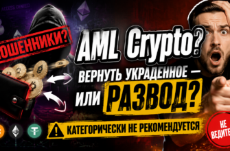 Что такое AML Crypto? Узнайте, как проект может оказаться мошеннической схемой и что нужно знать, чтобы избежать потерь.