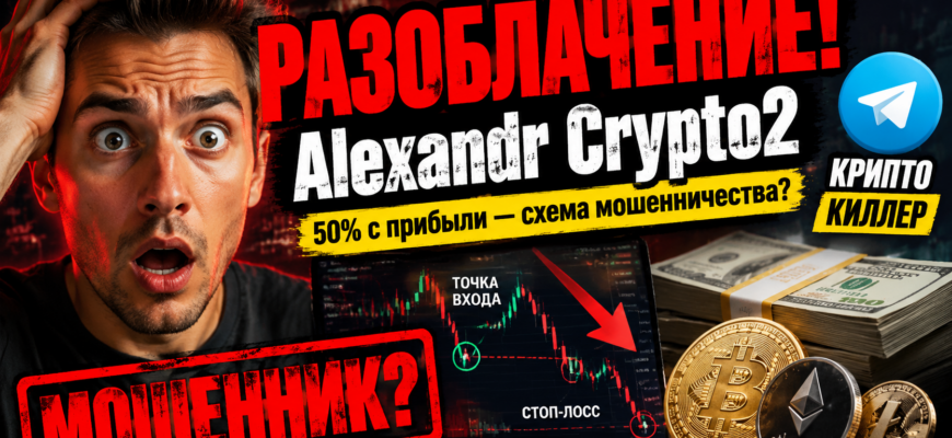 Узнайте правду о Telegram-канале Alexandr Crypto2, разоблачаем схемы мошенничества, советы по защите от аферистов.