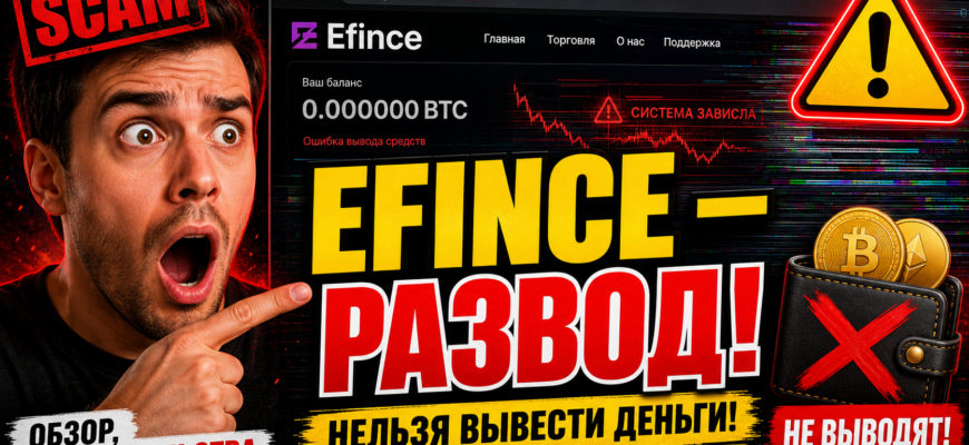 Узнайте, насколько безопасен Efince com. Отзывы и признаки мошенничества в нашем обзоре. Защитите свои инвестиции, читайте сейчас!