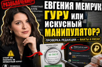 Разоблачение Евгении Мемрук: изучите факты о курсах и клубах, чтобы защитить свои финансы от потенциальных мошенничеств.