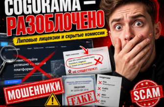 Разоблачаем мошенничество Cogorama. Узнайте о подмене понятий, скрытых комиссиях и негативных отзывах пострадавших трейдеров.