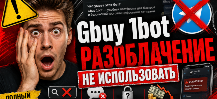 Разберитесь, насколько Gbuy 1bot действительно надежен. Узнайте советы по распознаваению мошенников и защитите свои деньги.