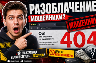 Столкнулись с ошибкой 404 на сайте? Узнайте, что это может значить, и как избежать мошенничества. Читайте наш отзыв о рисках.