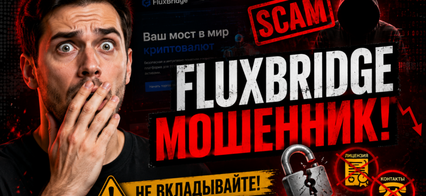 Узнайте правду о FluxBridge. Анализируем обман, отзывы пострадавших и признаки мошенничества. Защитите свои средства от аферистов!