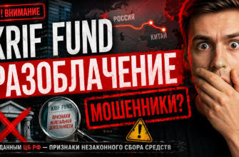 Чем опасен Krif Fund? Узнайте о мошеннических схемах, рисках и отсутствии отзывов, чтобы защитить свои средства и не попасть в ловушку.