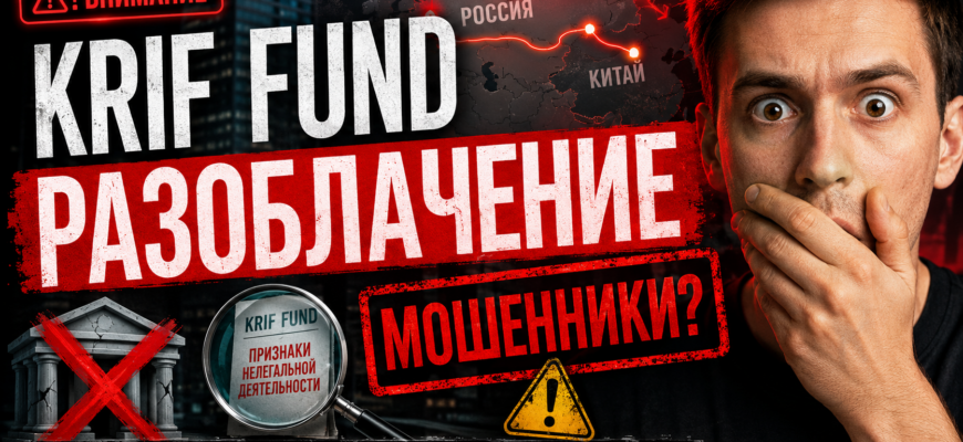 Чем опасен Krif Fund? Узнайте о мошеннических схемах, рисках и отсутствии отзывов, чтобы защитить свои средства и не попасть в ловушку.