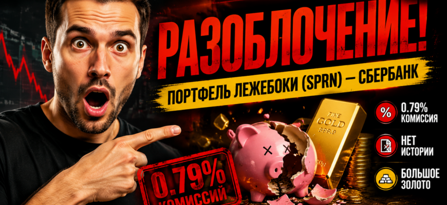 Проверяем БПИФ Портфель Лежебоки от Сбербанка. Узнайте о потенциальных рисках и недостатках, прежде чем инвестировать.
