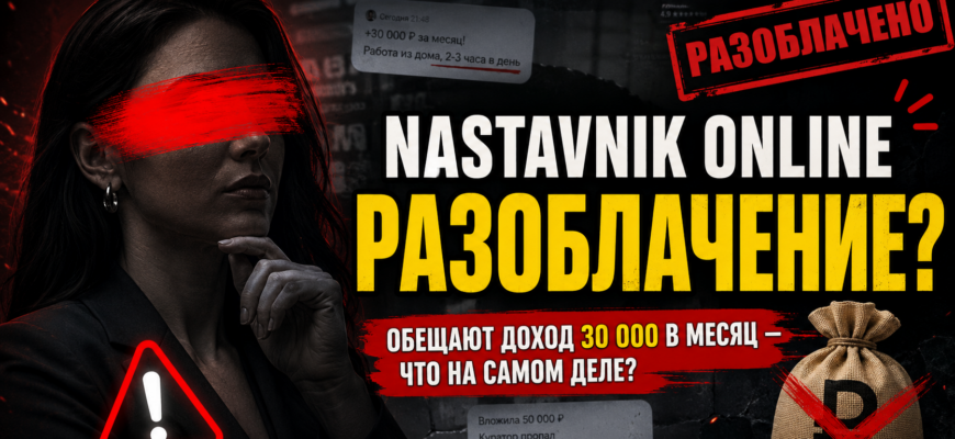 Узнайте о рисках и сомнительных методах школы Наставник Онлайн. Разоблачаем обман и предоставляем советы по защите от мошенников.