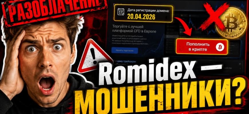 Раскроем мошенническую схему Romidex, чтобы вы знали, как защитить свои деньги от обмана. Узнайте, на что обратить внимание!