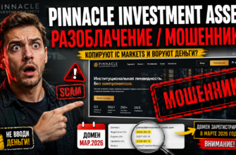 Узнайте правду о Pinnacle Investment Assets. Мы разоблачим мошеннические схемы и поможем защитить ваши деньги от обмана.