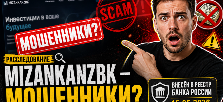 Ознакомьтесь с рисками проекта Mizankanzbk - нелегального участника рынка. Узнайте признаки мошенничества и защитите свои деньги!