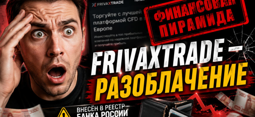 Узнайте о Frivaxtrade и признаках мошенничества. Читайте реальные отзывы и советы, как распознать финансовые пирамиды.