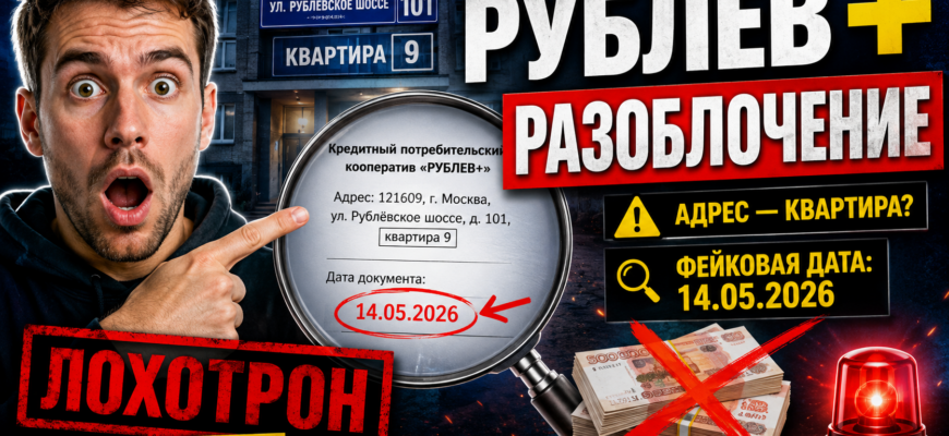 Узнайте об обмане Кредитного потребительского кооператива Рублев+ и как распознать мошенничество, чтобы защитить свои финансы.