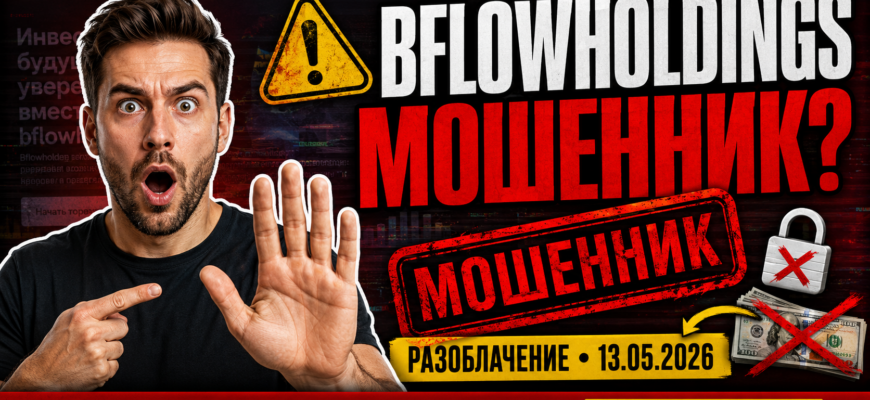 Обман Bflowholdings под маской легального проекта. Узнайте признаки мошенничества и как защитить свои деньги от аферистов.