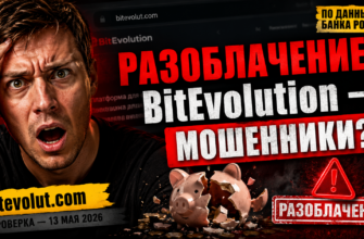 Разоблачение BitEvolution: как избежать обмана и потерь. Узнайте, что скрывается за заманчивыми обещаниями и какие риски вас ждут.
