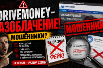 Проверяем мошенников DRIVEMONEY. Узнайте, как защититься от обмана и отзывы пострадавших!