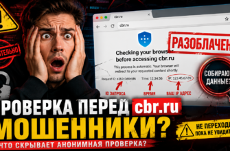 Что значит сообщение о проверке браузера перед доступом к cbr.ru? Узнайте, какие риски это может скрывать и как защитить свои данные.