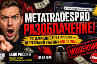 Проверка MetaTradesPro: узнайте о рисках, мошеннических схемах и способах защиты от обмана. Читайте наш обзор!