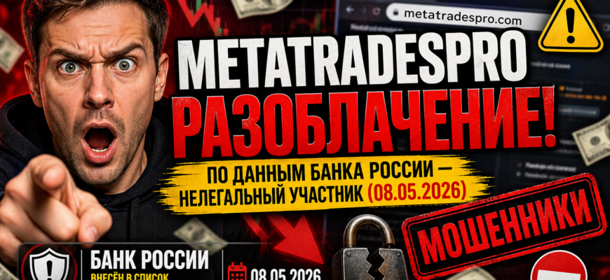 Проверка MetaTradesPro: узнайте о рисках, мошеннических схемах и способах защиты от обмана. Читайте наш обзор!