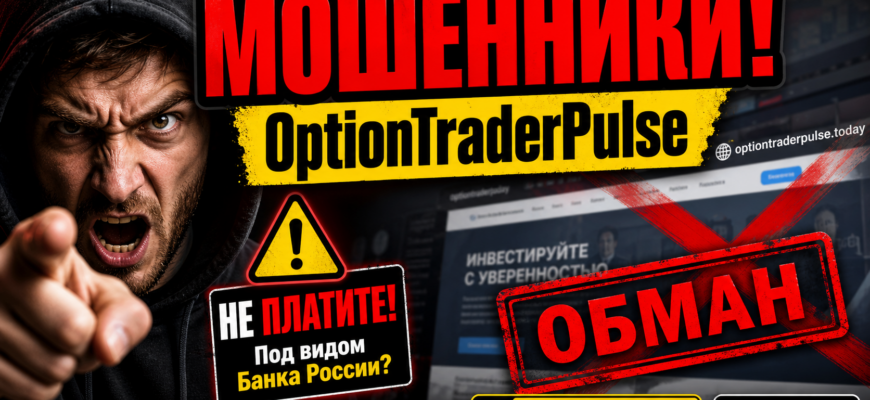 Узнайте, как избежать обмана с OptionTraderPulse. Читайте отзывы и признаки мошеннических схем, чтобы защитить свои финансы.