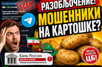 Узнайте правду о Telegram канале для инвестиций в картофель из Ирана. Проверка, методы обмана и отзыв пострадавших.