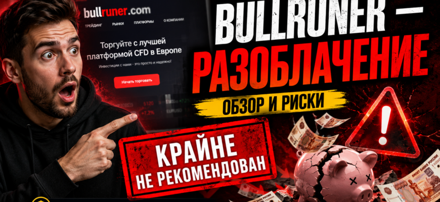 Разоблачение Bullruner, нелегального участника рынка ценных бумаг. Узнайте, как избежать потерь и защитить свои средства от мошенников.